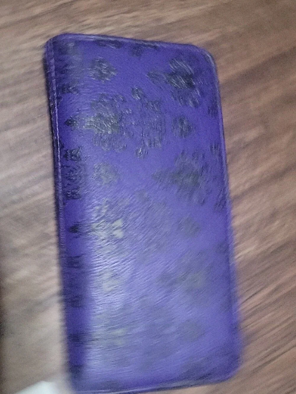 Loungefly HAUNTED MANSION Purple Zip Wallet with Embossed Disney Plaque NWT - Picture 4 of 7